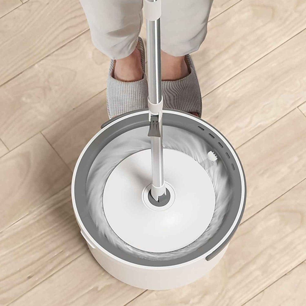 Mop (Size - One Size) - Grey White & White