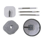Mop (Size - One Size) - Grey White & White