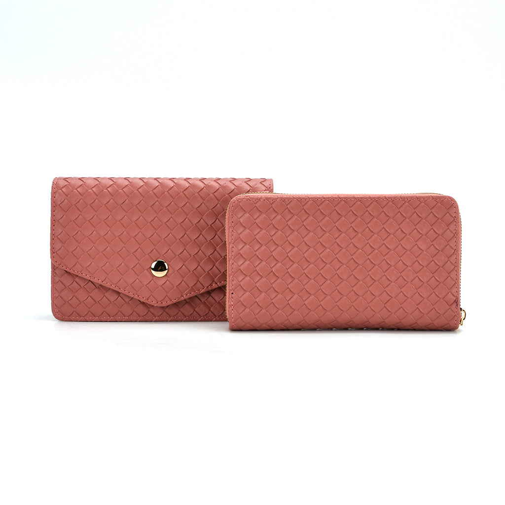 Stylish Crossbody Messenger Bag with Adjustable Strap & Card Slots - Pink_8044098_4