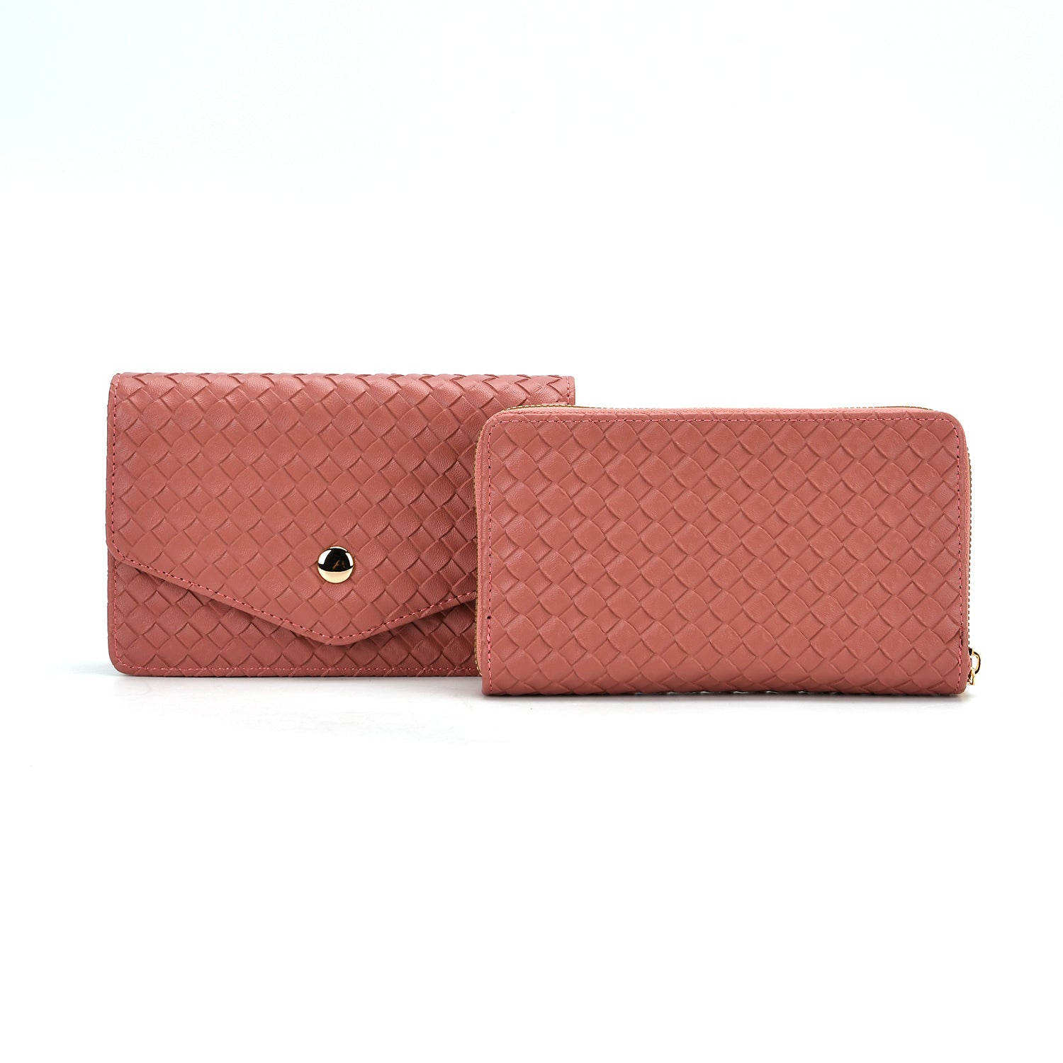 Stylish Crossbody Messenger Bag with Adjustable Strap & Card Slots - Pink_8044098_4