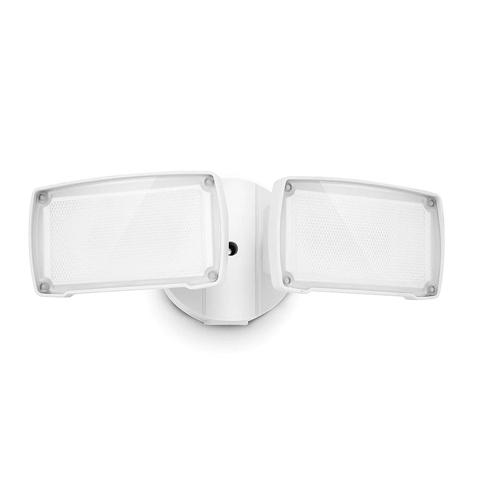 Chimera Twin Head LED Dusk to Down Sensor Flood Light (17.9W) 2020 Lumen - White