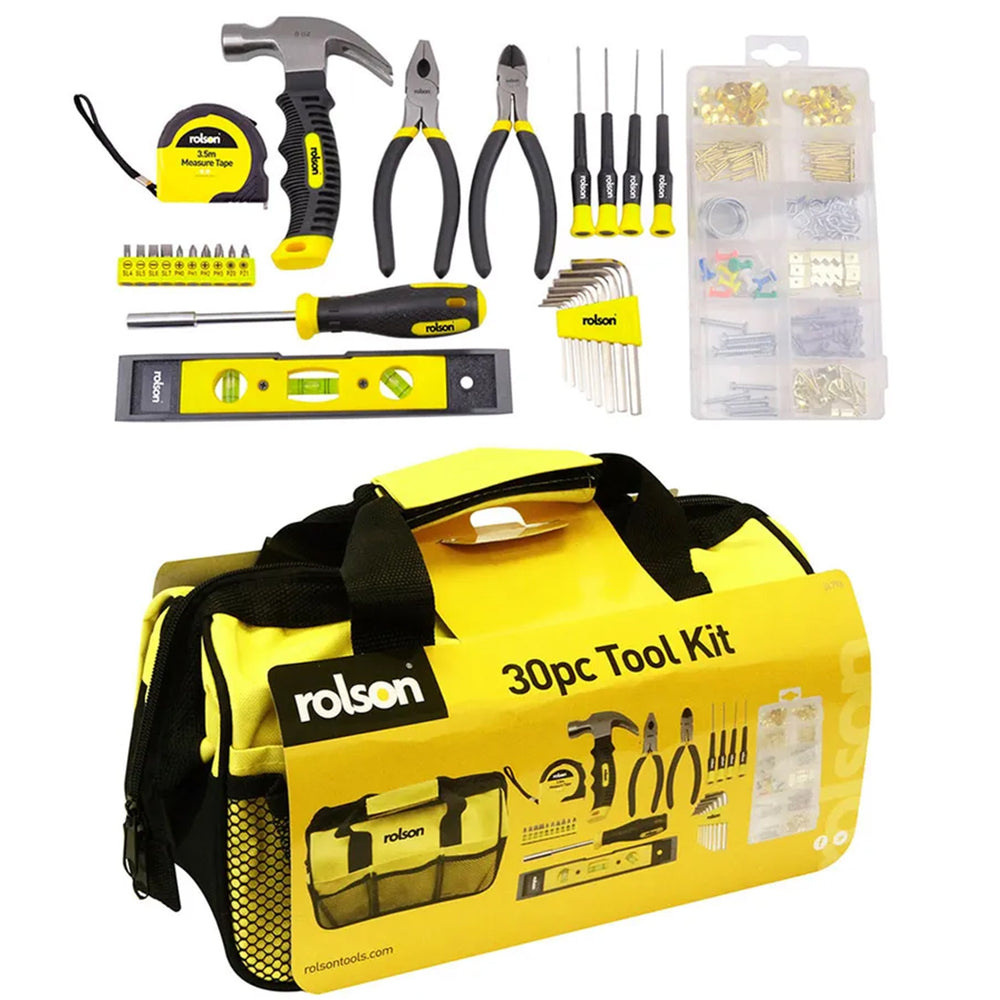 Rolson Tool Kit Home - Yellow_8045112