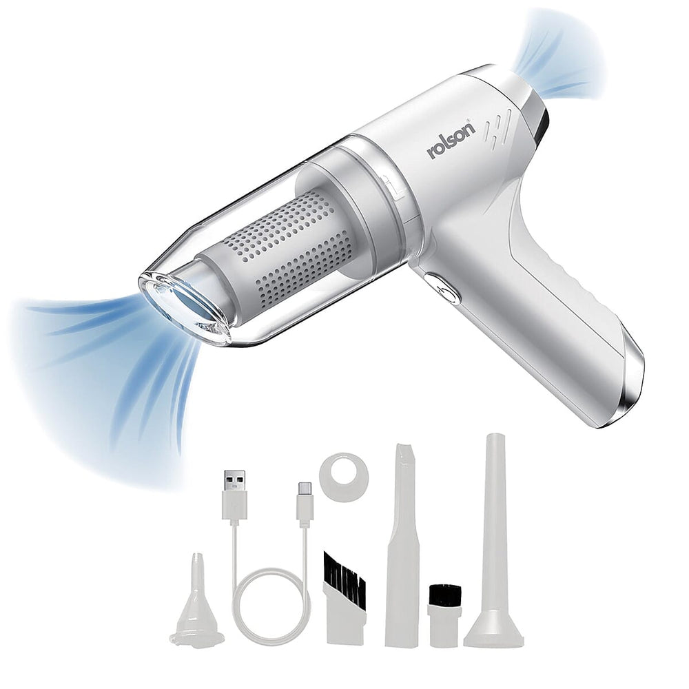 Rolson 2-in-1 Rechargeable Vacuum Cleaner - White