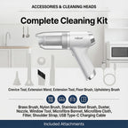 Rolson 2-in-1 Rechargeable Vacuum Cleaner - White