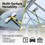 Rolson Telescopic Window Cleaner and Gutter Cleaner - Yellow