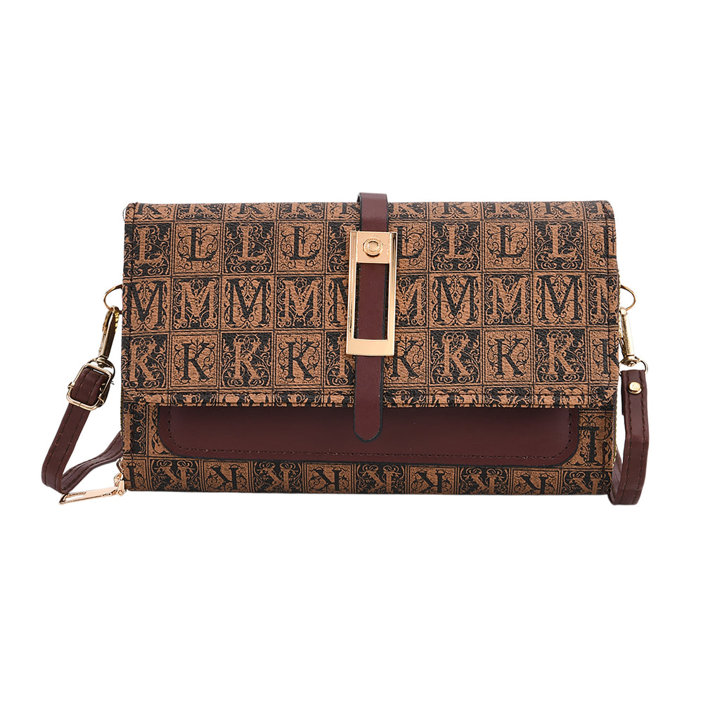 Crossbody Bag (Size - One Size) - Brown & Brown_8046649