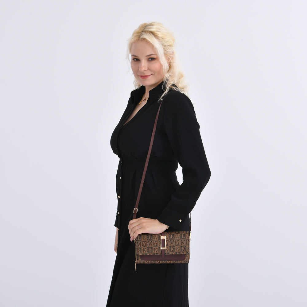 Crossbody Bag (Size - One Size) - Brown & Brown_8046649_1