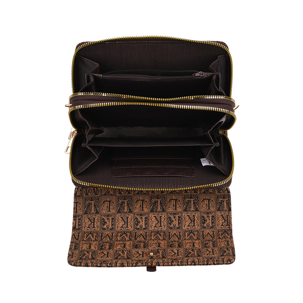 Crossbody Bag (Size - One Size) - Brown & Brown_8046649_5