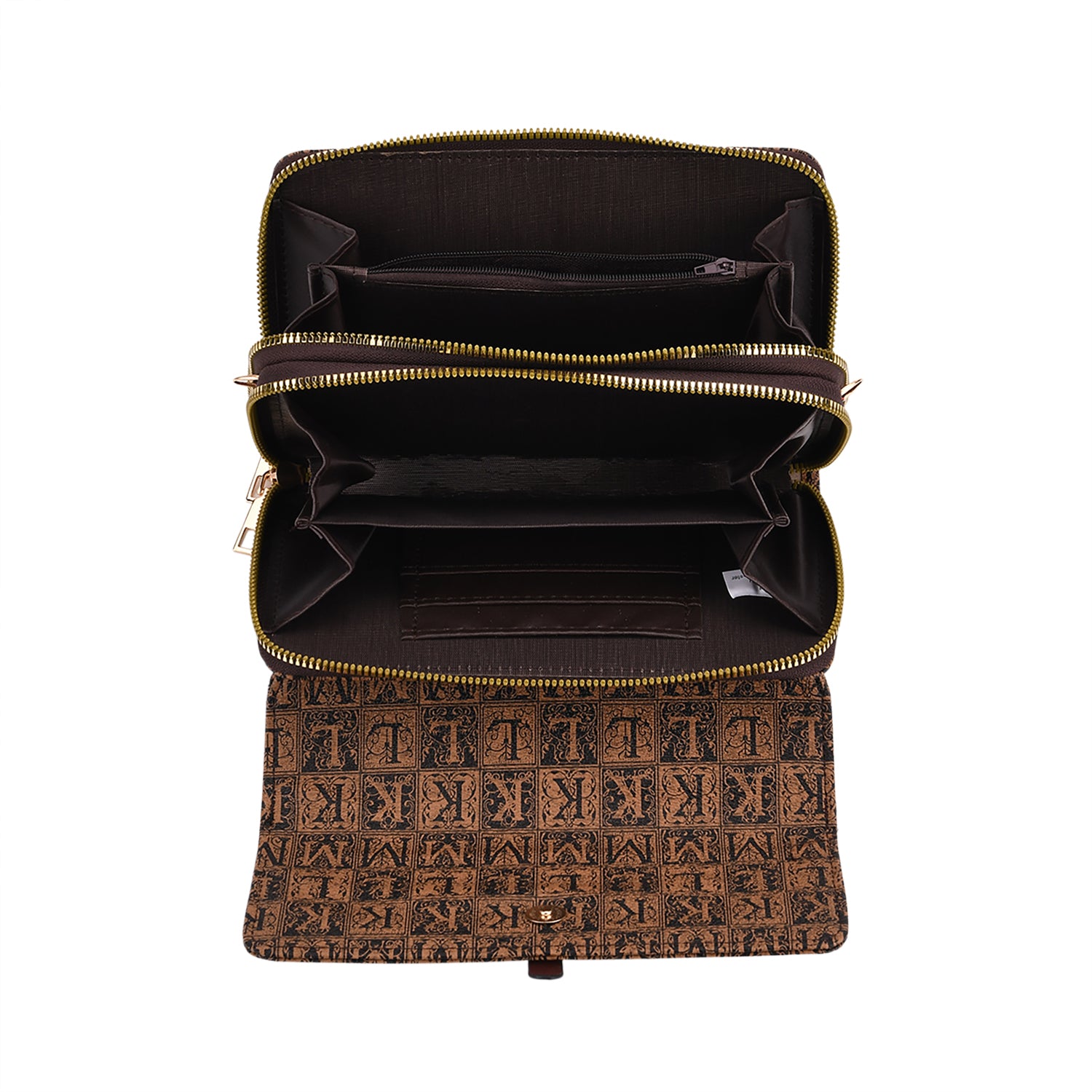 Crossbody Bag (Size - One Size) - Brown & Brown_8046649_5