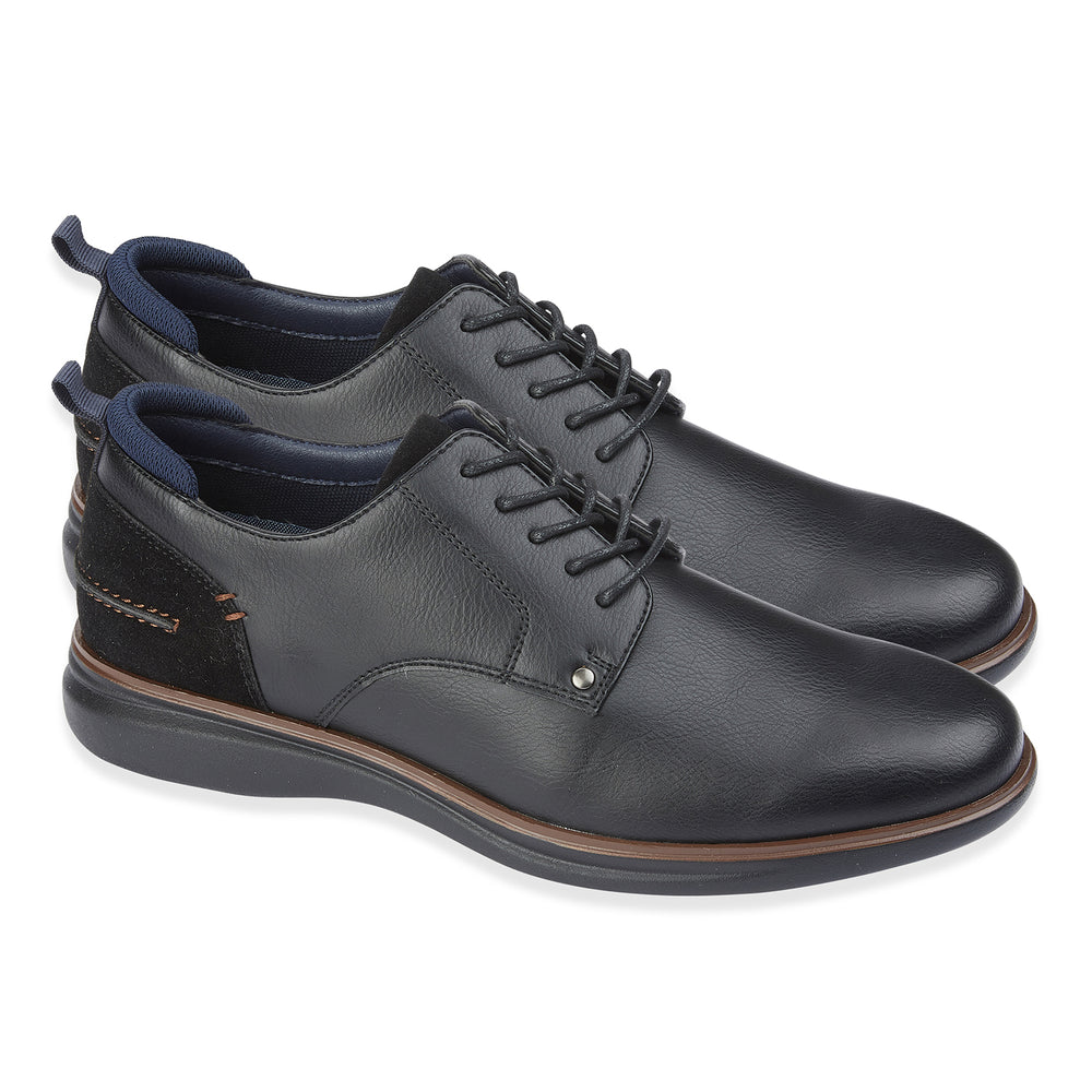Charles Southwell Mens Diego Lace-up Shoe (Size - 7) - Black_8046841