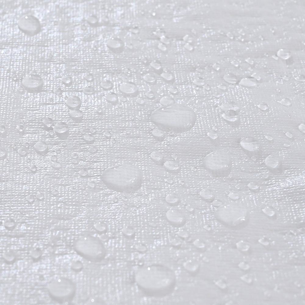 Cooling Jacquard Waterproof Mattress Protector (Size - 150x200cm) - White_8047310_6