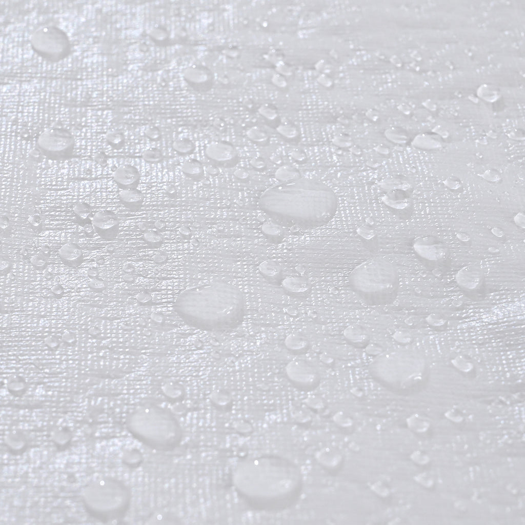 Cooling Jacquard Waterproof Mattress Protector (Size - 150x200cm) - White_8047310_6