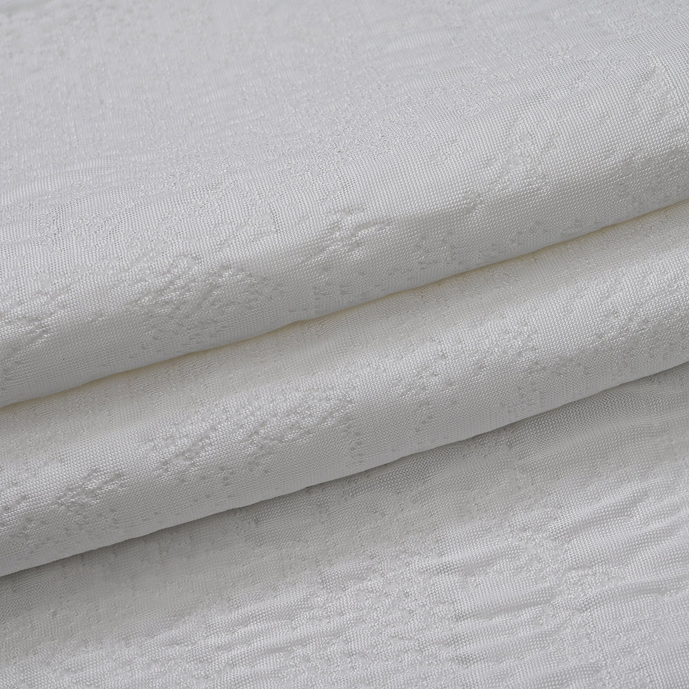 Cooling Jacquard Waterproof Mattress Protector (Size - 150x200cm) - White_8047310_7
