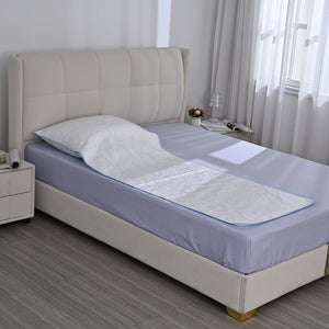 SUMMER MEGA CLEARANCE OFFER - Jacquard Waterproof Cooling Pad for a perfect sleep 300 GSM  (Size 187x68x44.5 cm)