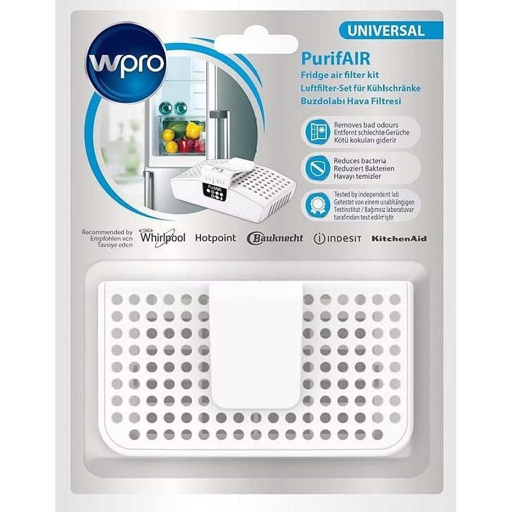 Set of 3 Wpro Pur200 - Purifair Anti-Bacterial Fridge Filter Set - White