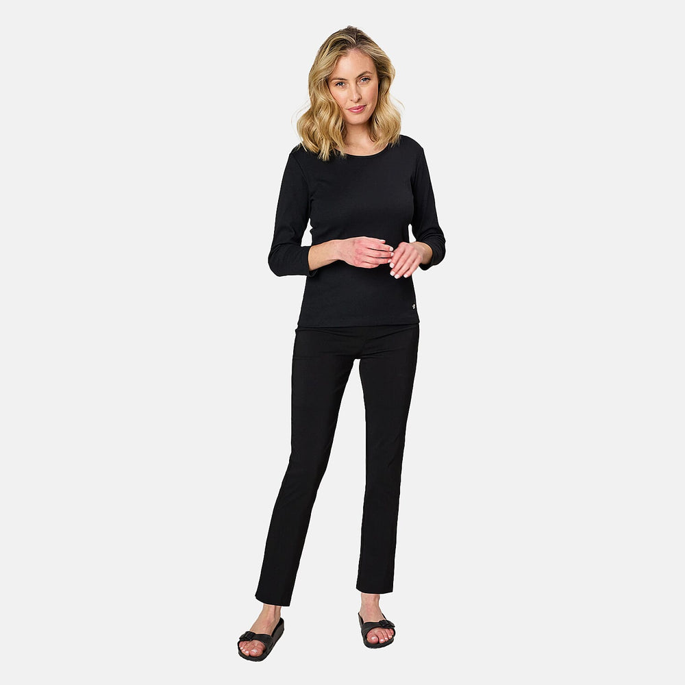 Emreco Jean Style Bengaline Pant-Trouser (Size - 12) - Black