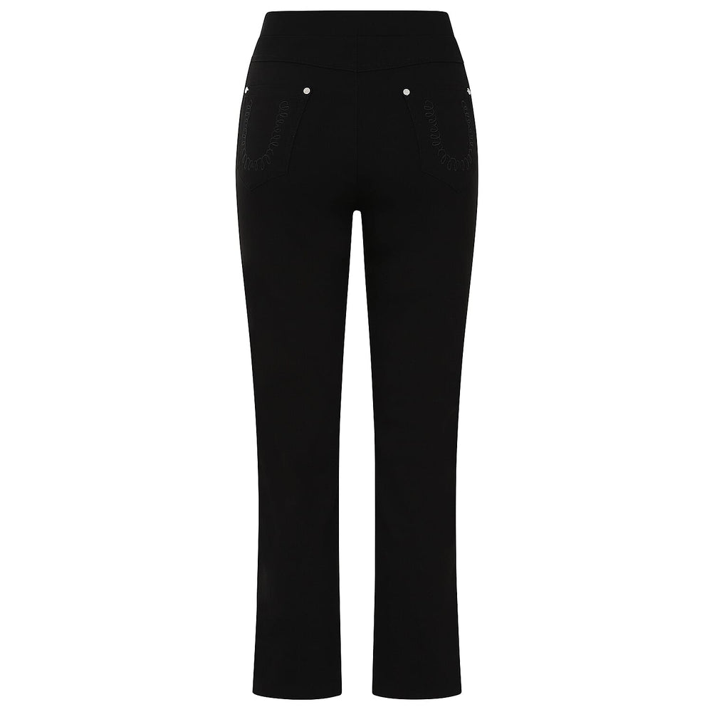 Emreco Jean Style Bengaline Pant-Trouser (Size - 14) - Black