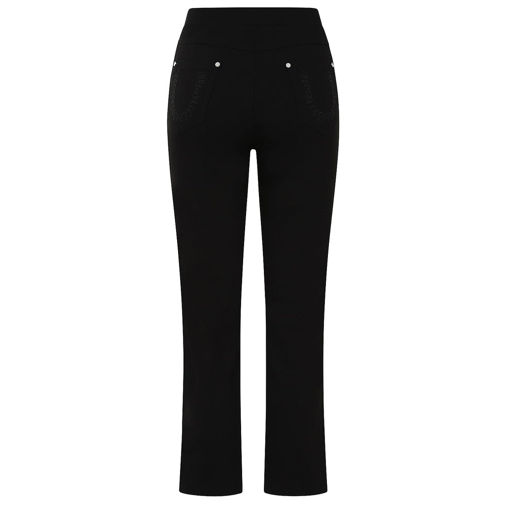 Emreco Jean Style Bengaline Pant-Trouser (Size - 14) - Black