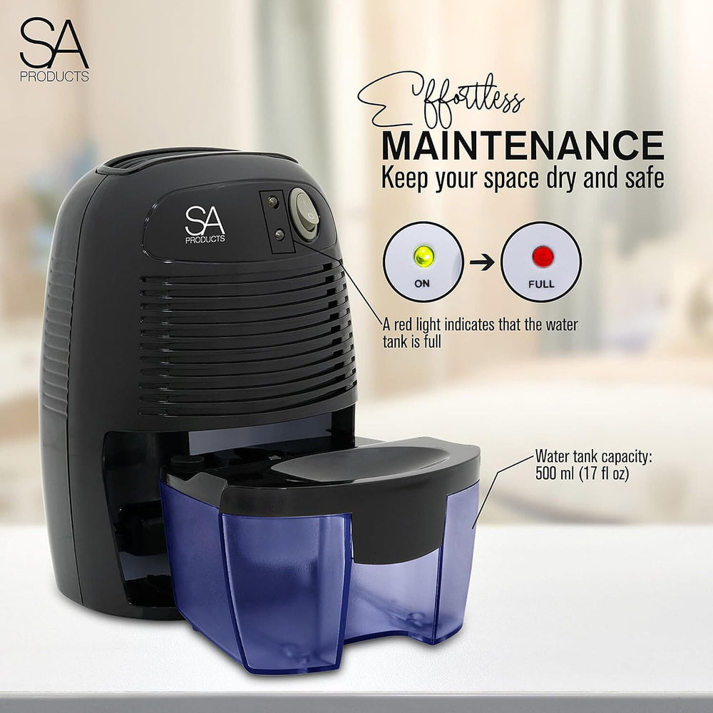 Dehumidifier with Auto Shut-off feature - Black