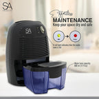 Dehumidifier with Auto Shut-off feature - Black