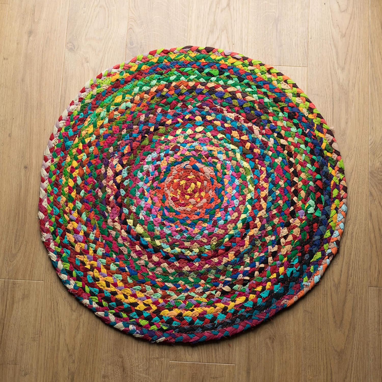 IW Cotton Rug and Door Mat (Size 1x150 cm) - Multi Color_8060842_3