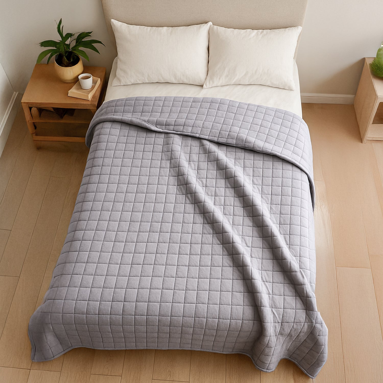 IW  Bedding Set (Size 10x150 cm) - Grey_8060843_1