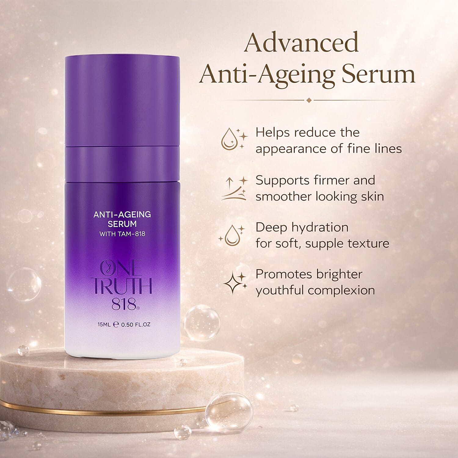 One Truth 818- Anti-Ageing Serum -15ml