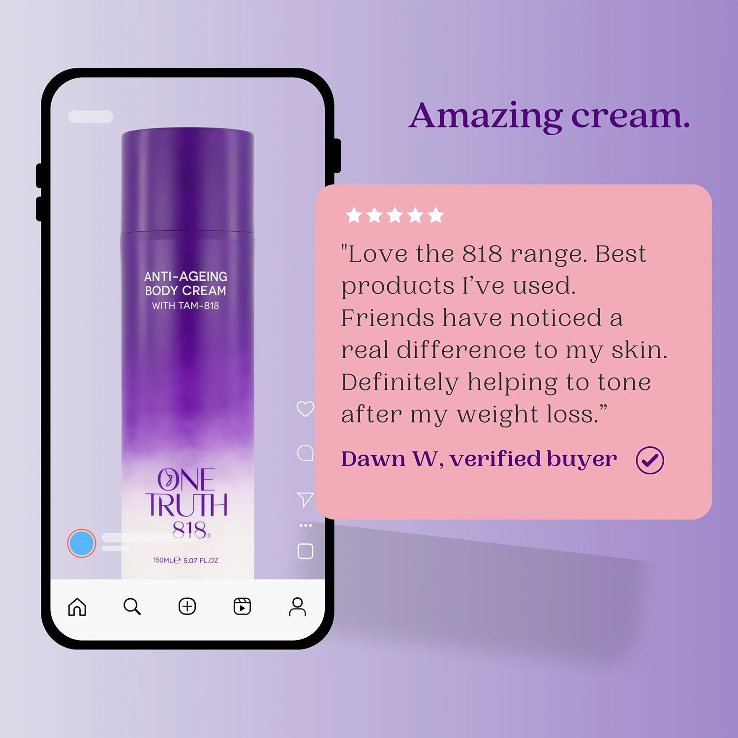 One Truth 818 Anti-Ageing Body Treatment - 150ml_8071944_5