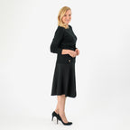 Pure And Natural Crew Neck Cardigans (Size 20) - Black_8076850_1