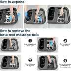 Bliss - Beyond Foldable Foot Spa Massager with Bubbles - Heat Function