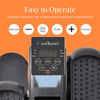 Bliss - Beyond Electric Stepper with Elliptical Pair Belt LCD Display - Black