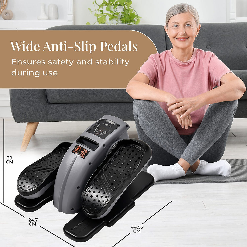 Bliss - Beyond Electric Stepper with Elliptical Pair Belt LCD Display - Grey