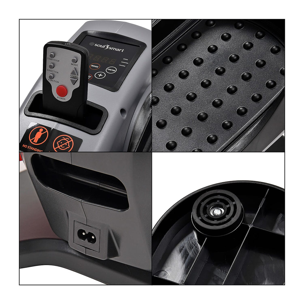 Bliss - Beyond Electric Stepper with Elliptical Pair Belt LCD Display - Grey