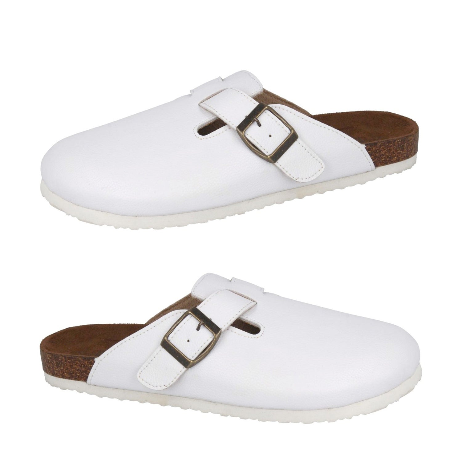 Down to Earth Ladies Shoe (Size - 3) - White_8081797