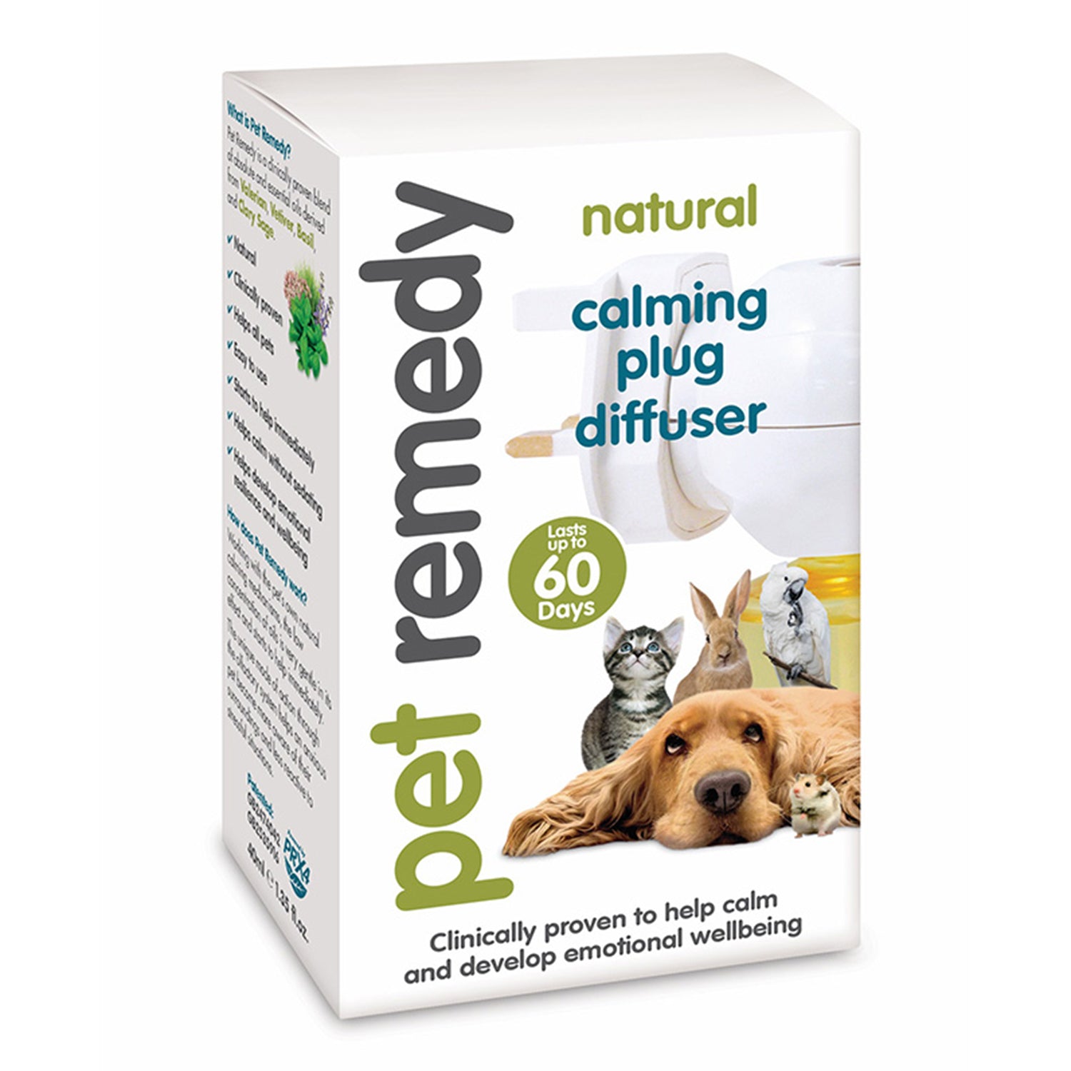 Pet Remedy Plug Diffuser + 40ml (60 Days Use)_8082235