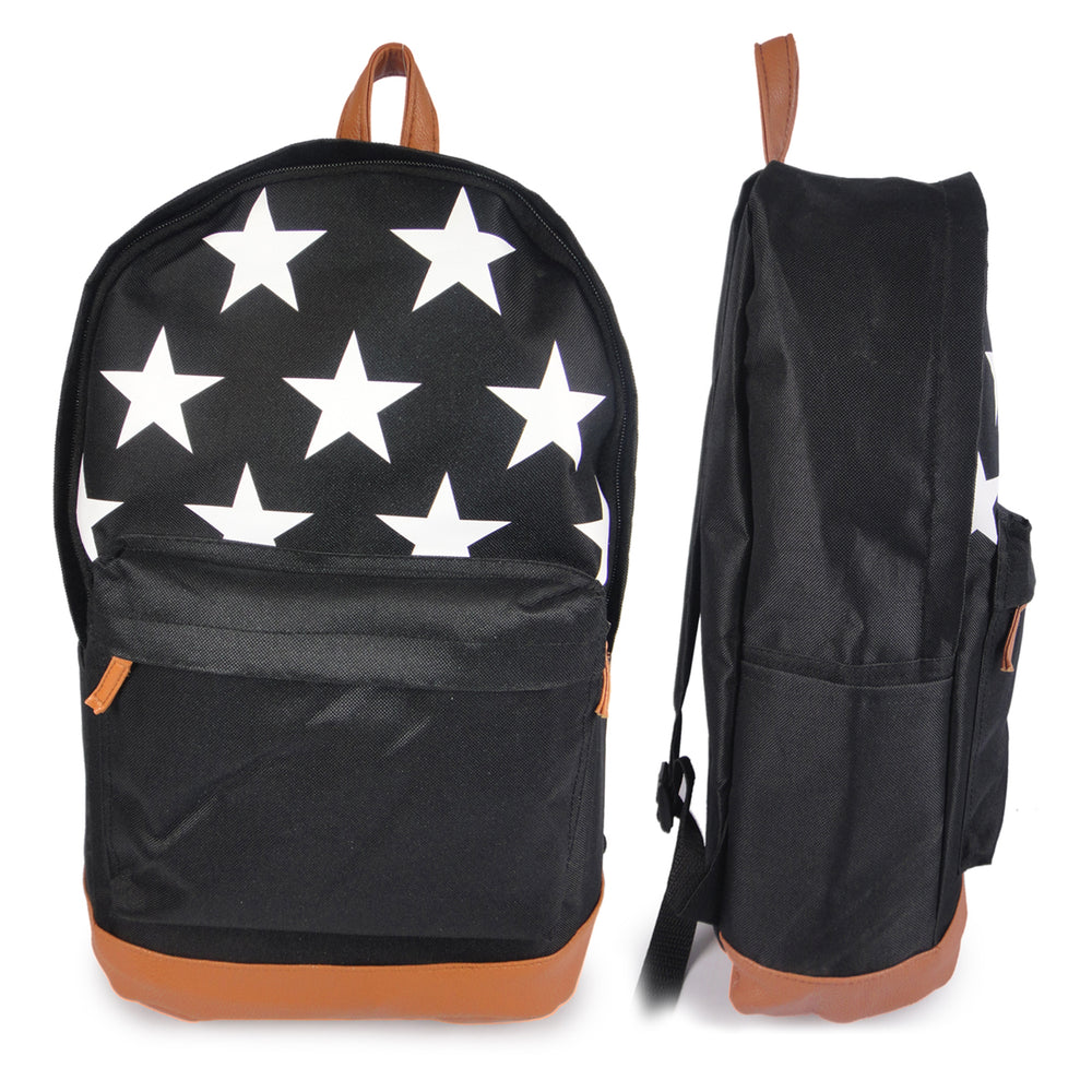 IW Canvas Luggage and Handbag Set (Size 27x15x44 cm) - Black_8082633