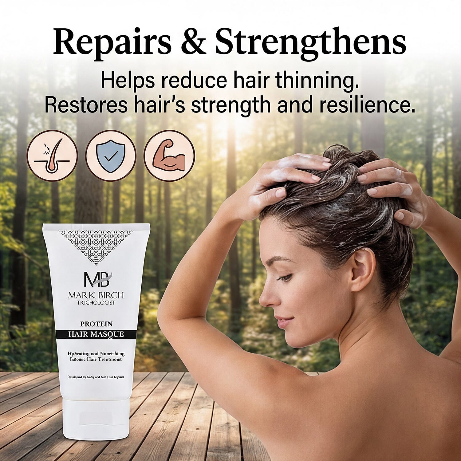 Mark Birch Protein Hair Masque - 200ml