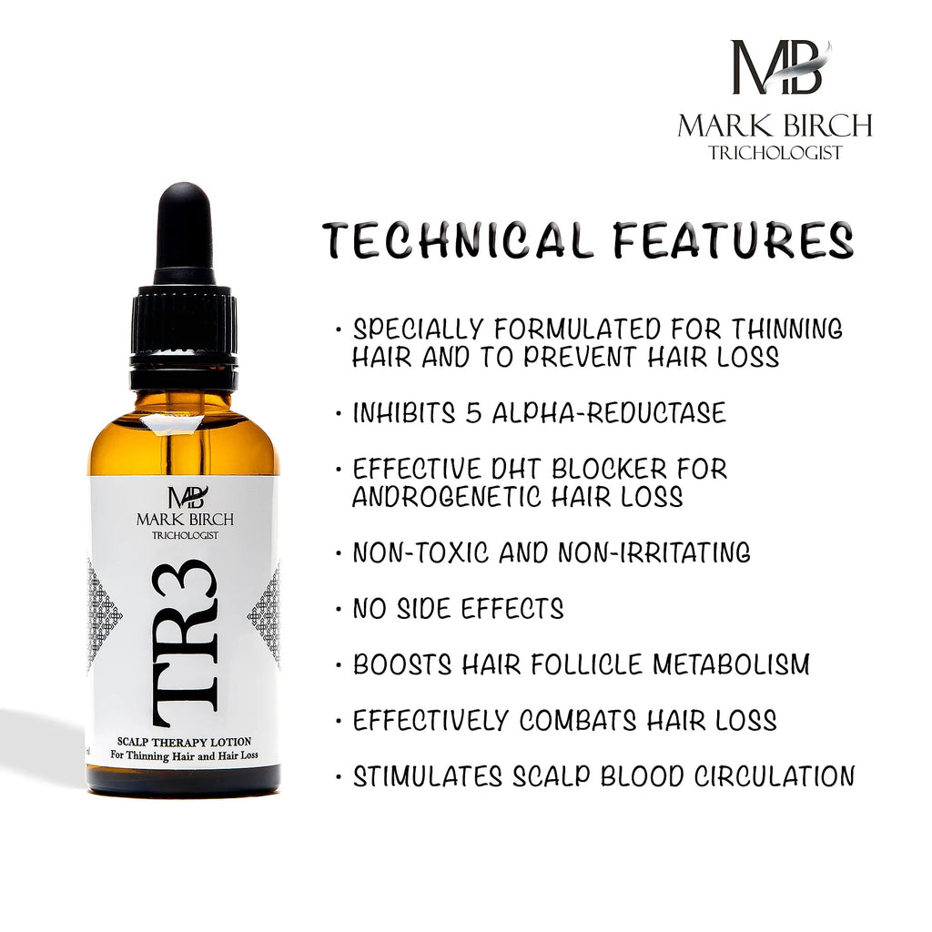 Mark Birch TR3 Double Strength Scalp Therapy Lotion - 50ml
