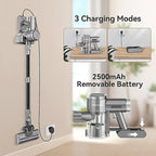 LAST CHANCE OFFER -VAKYOU PRO - VC002 Cordless Vacuum Cleaner with LED Touch Display - Grey