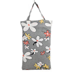 Homesmart 3-Piece Floral Print Duvet Set with Pillow Covers & Storage Bag (Size King) - Grey_8083341_2