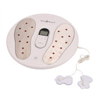 LOWEST EVER PRICE - Bliss - Beyond EMS and TENS, Red Light Therapy Heating Foot Massager (9 Modes, 20 Intensity Levels), Including Electrode Pads - White
