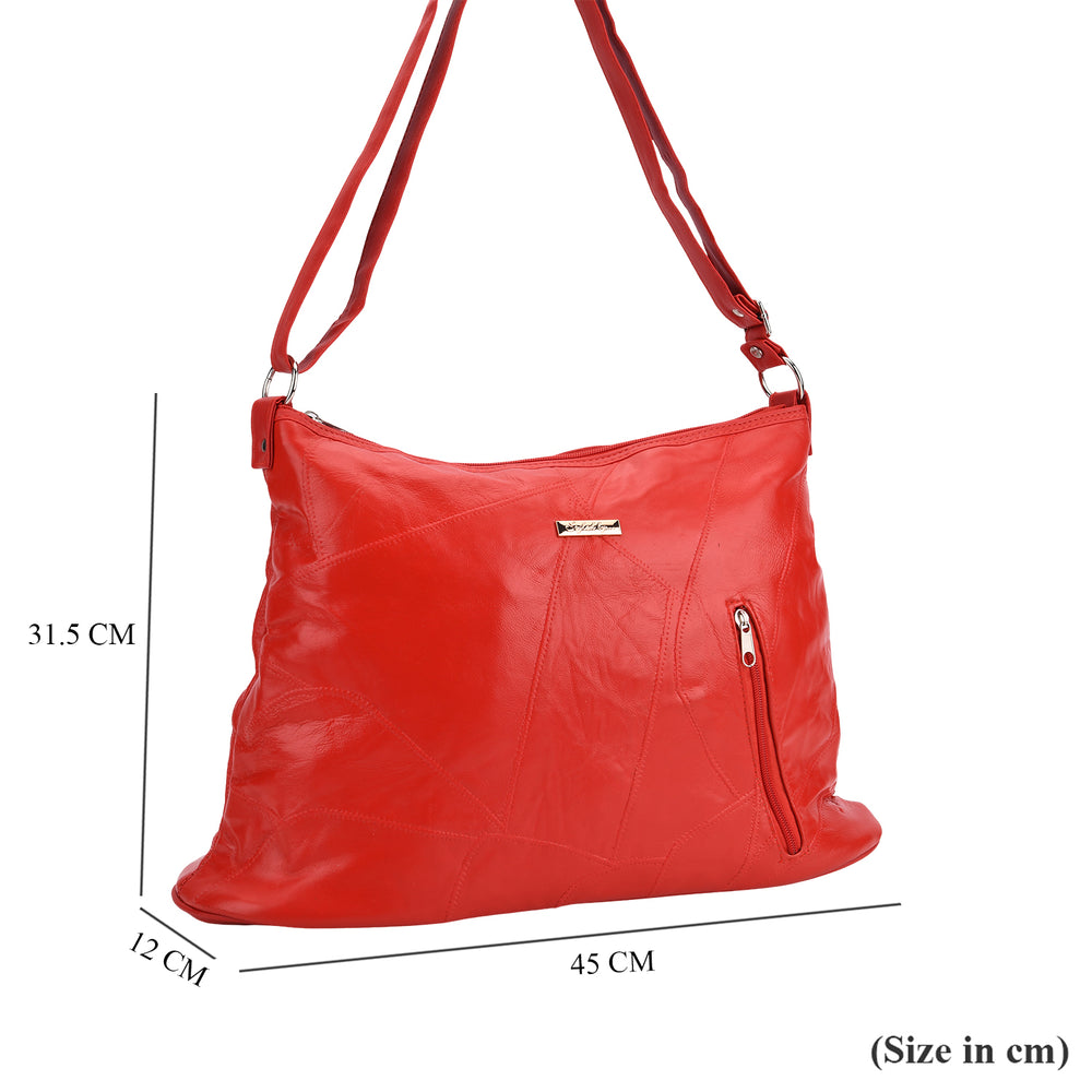 Crossbody Bag (Size - One Size) - Red & Black_8087922_5