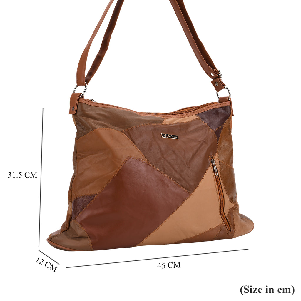 Crossbody Bag (Size - One Size) - Camel & Black_8087926_5