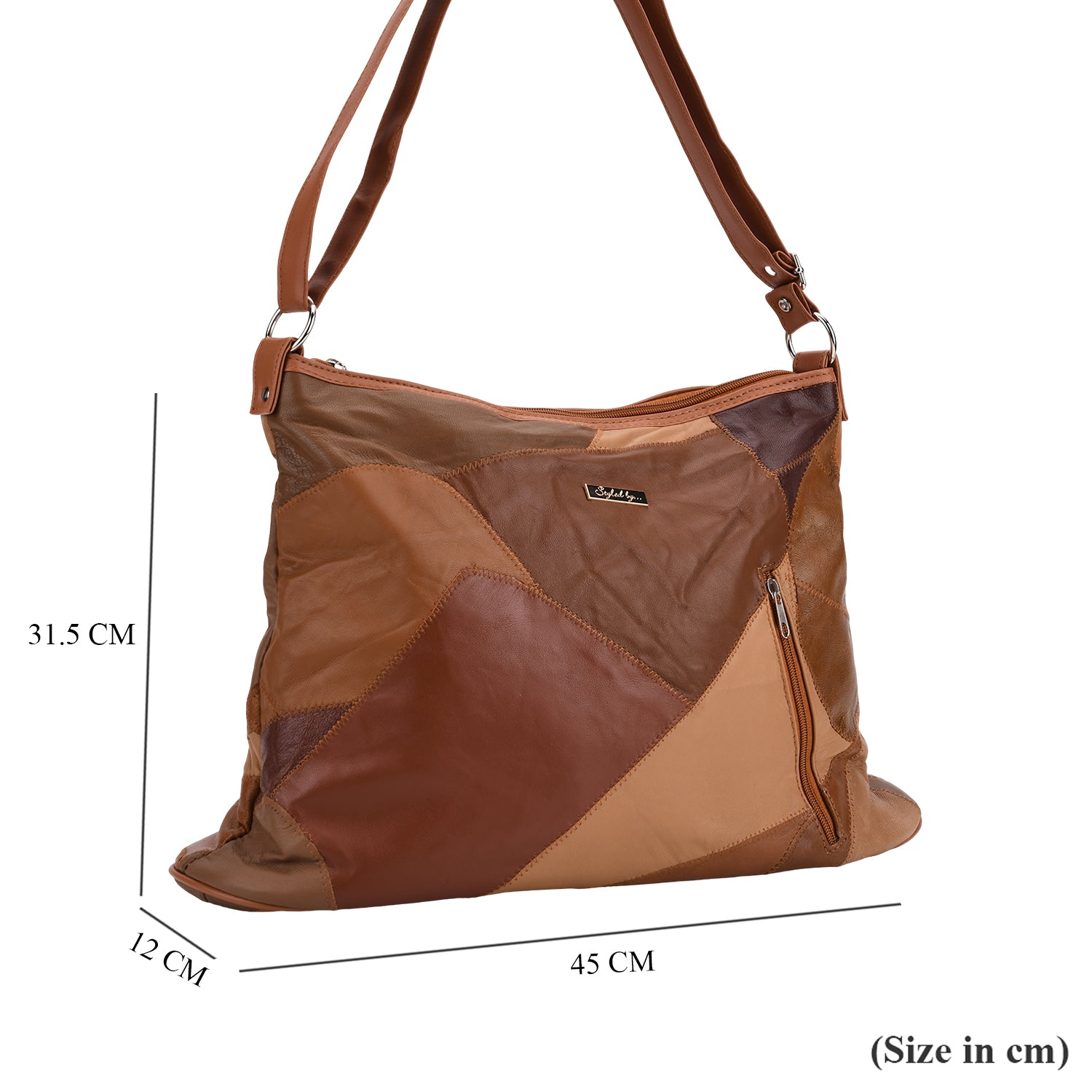 Crossbody Bag (Size - One Size) - Camel & Black_8087926_5