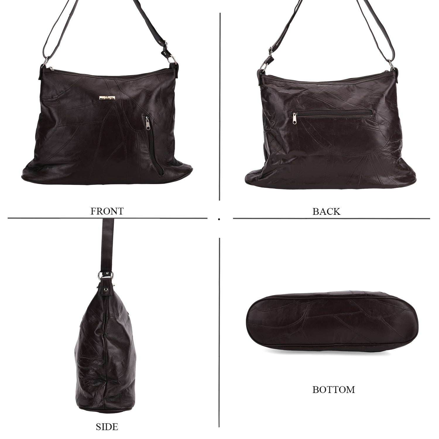 Crossbody Bag (Size - One Size) - Brown & Black_8087929_3