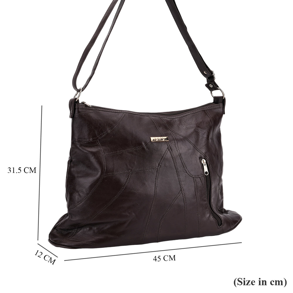 Crossbody Bag (Size - One Size) - Brown & Black_8087929_5