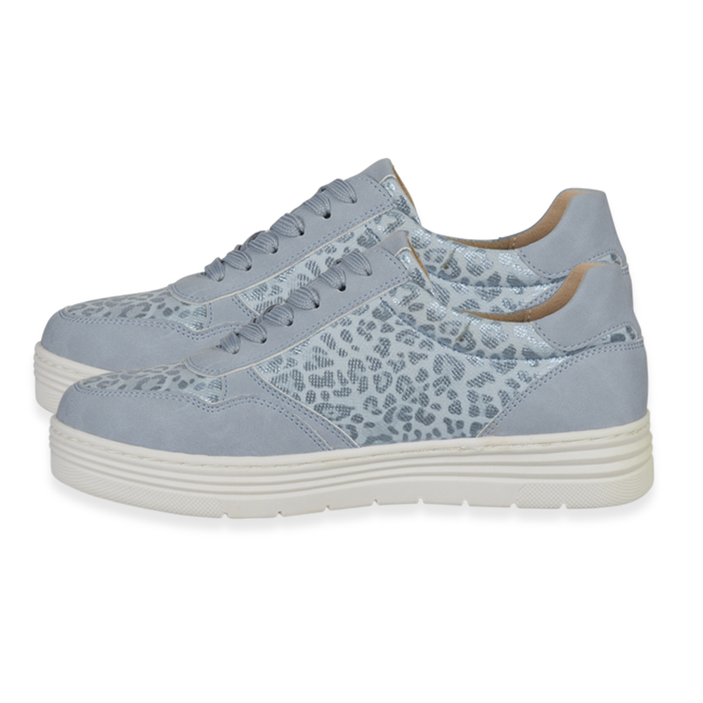 Emma Ladies Osprey Shoe with Memory Foam Sole (Size 5) - Blue_8094694_3