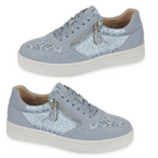 Emma Ladies Osprey Shoe with Memory Foam Sole (Size 8) - Blue_8094697