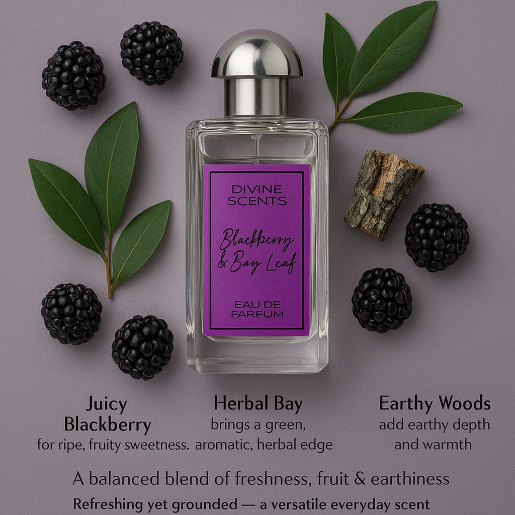 Divine Scents - Laurelle Blackberry & Bay Leaf EDP - 100ml
