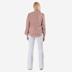 Solid Flair Frill Full Sleeves Top (Size 12) - Dusty Pink_8101708_3